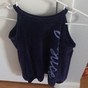 Justice really soft shoulder cut of long sleeve.